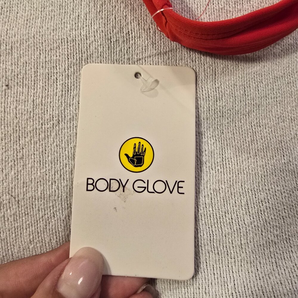 Body Glove Large L Bikini Bottom Smoothie Basic Solid Fuller Womens True Red NEW - Picture 5 of 11